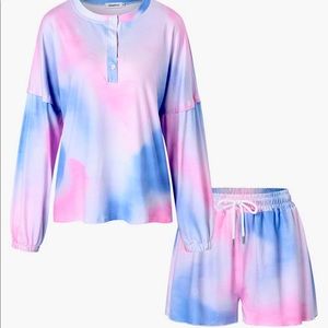 Tie Dye Pajama set